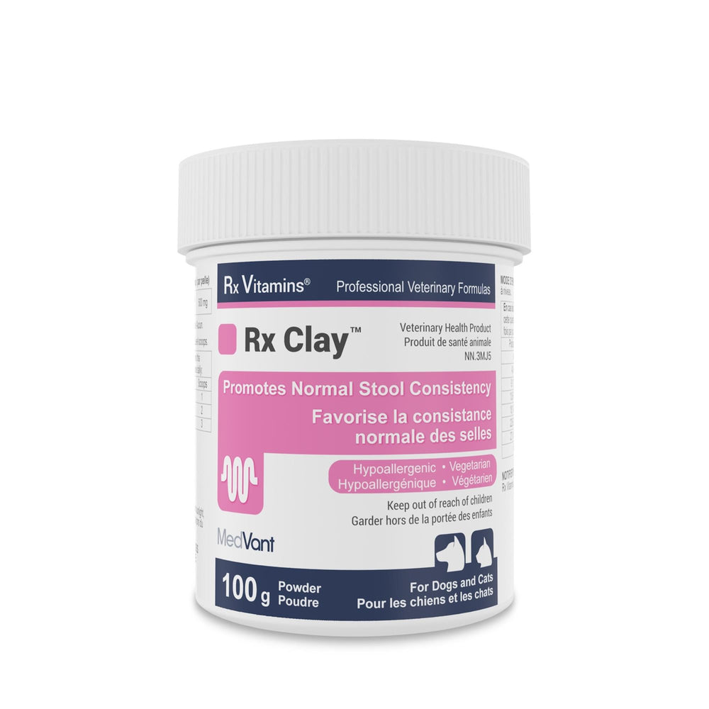 Rx Vitamins Rx Clay en poudre pour chien et chat - 100 g