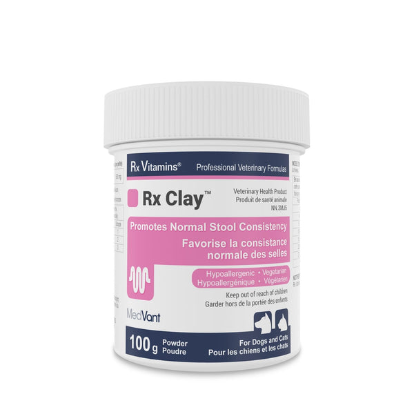Rx Vitamins Rx Clay en poudre pour chien et chat - 100 g