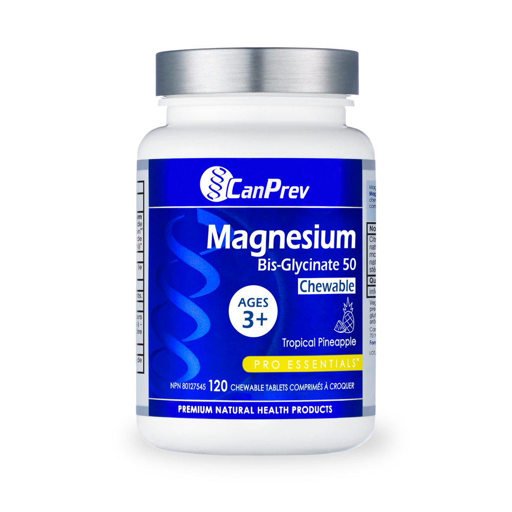 Magnesium Bis-Glycinate 50 Chewable - Tropical Pineapple