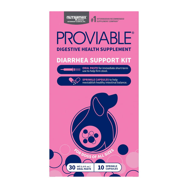 Proviable ensemble prébiotiques en pâte et capsules pour moyen et grand chiens - 30 mL + 10 Capsules