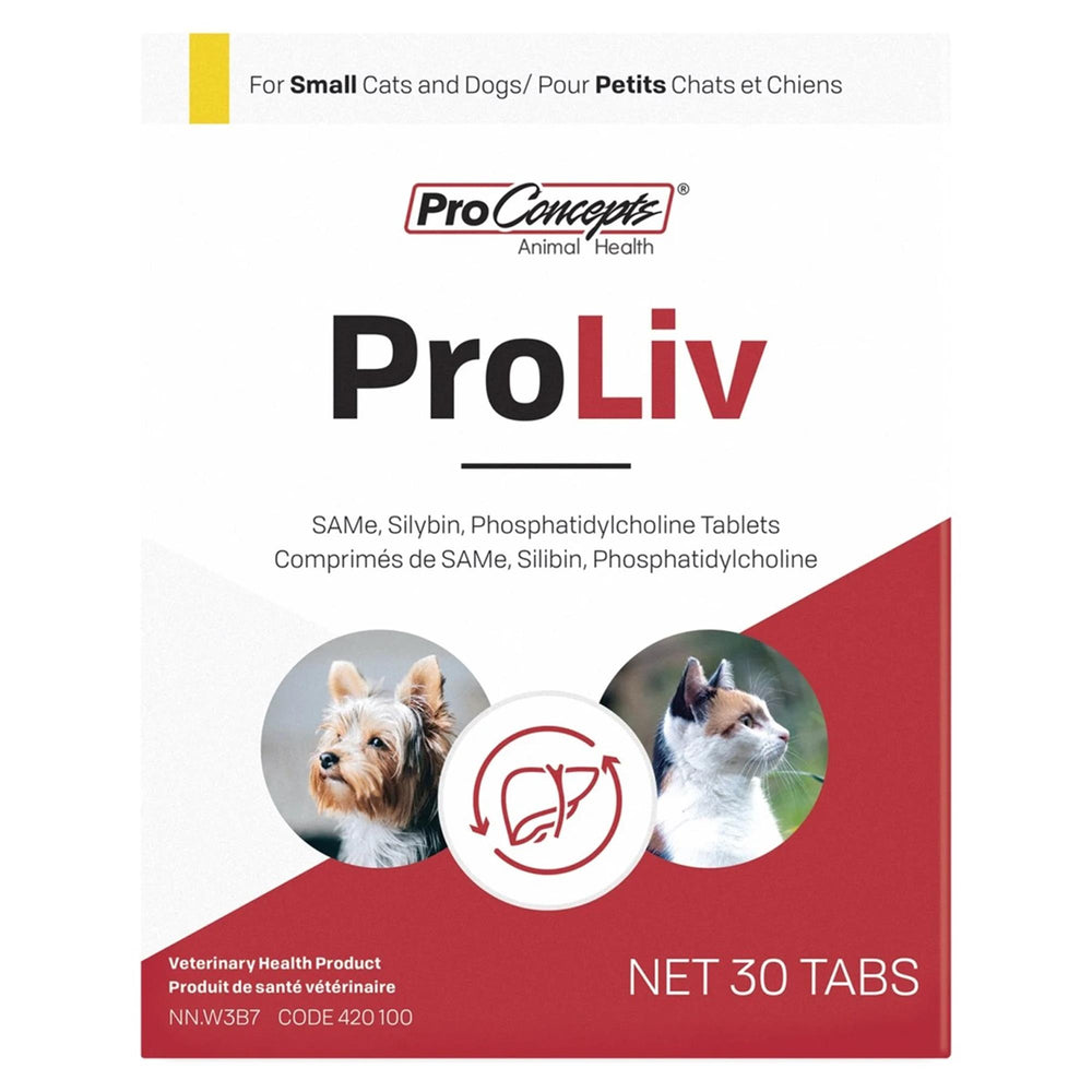 ProLiv Supplément de foie - 100 mg Petit Chien et Chats