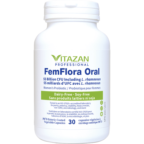 FemFlora Oral Now dairy-free and soy-free!