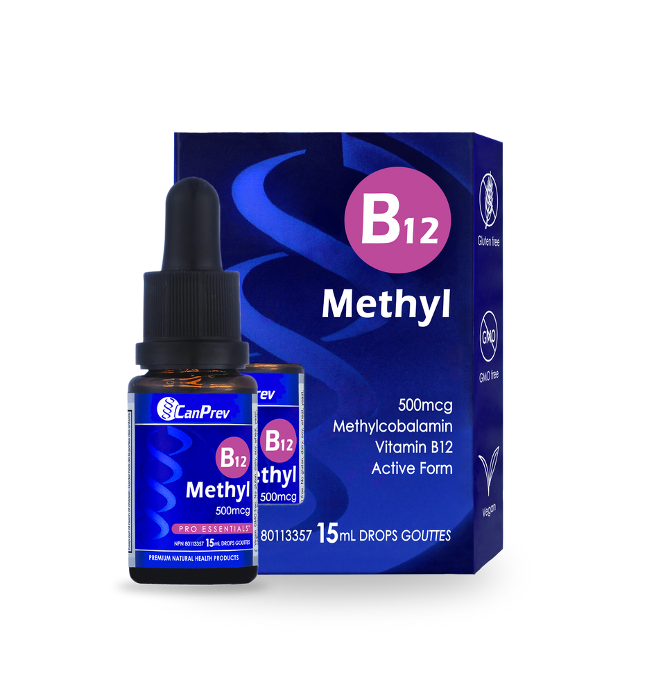 B12 Methyl 500mcg Drops - Blueberry