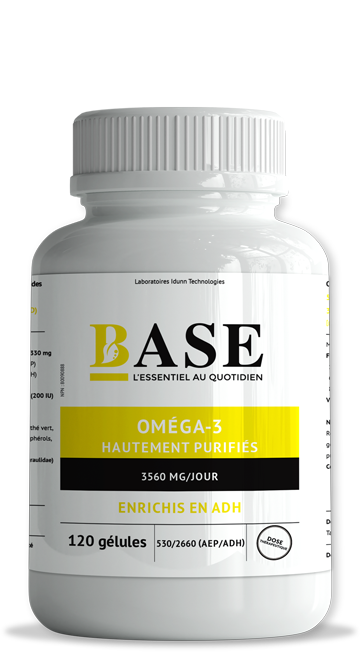 Base Omega 3 enrichis en DHA