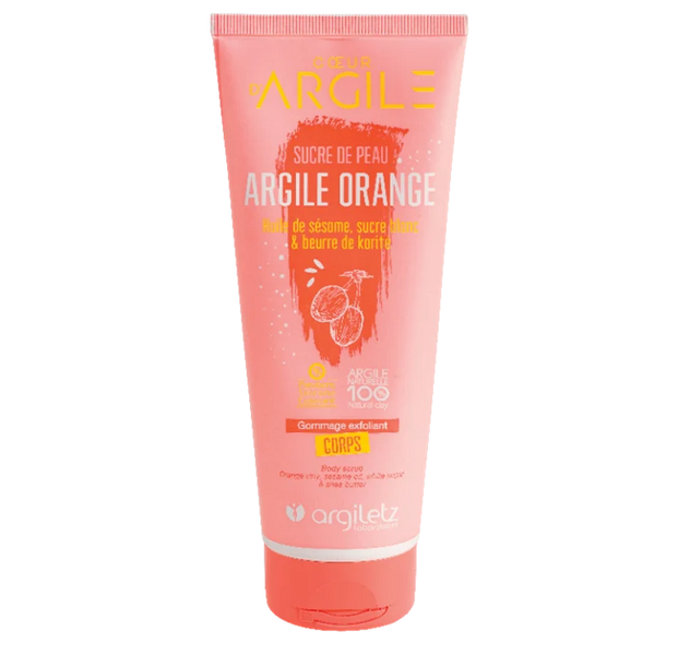 Gommage exfoliant corps – argile orange