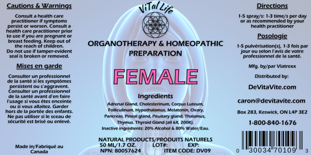 Female (* Fem +)