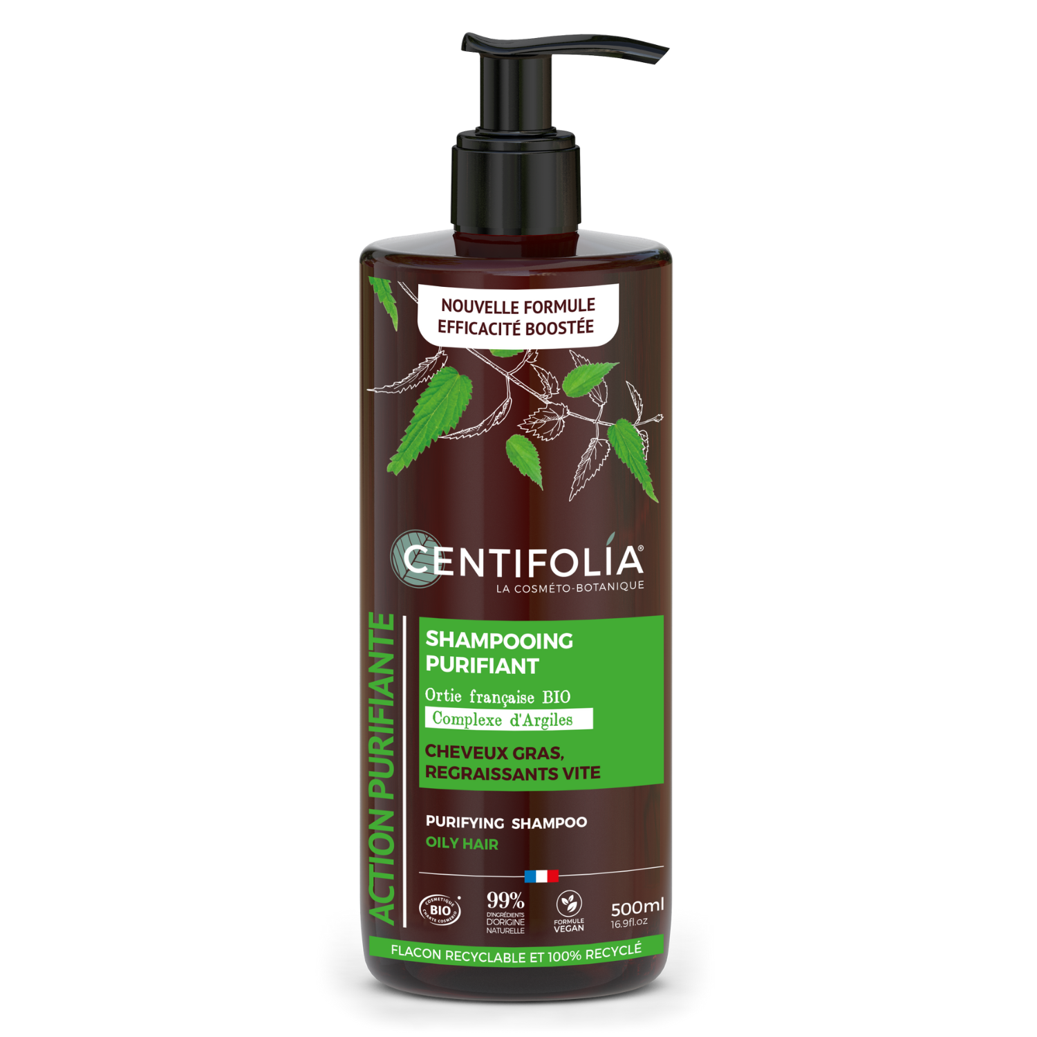 Shampooing purifiant - cheveux gras, regraissants vite