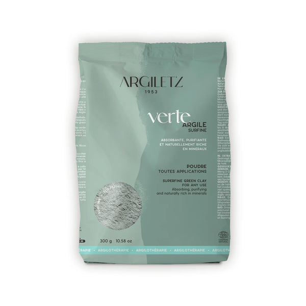 Argile verte en poudre surfine