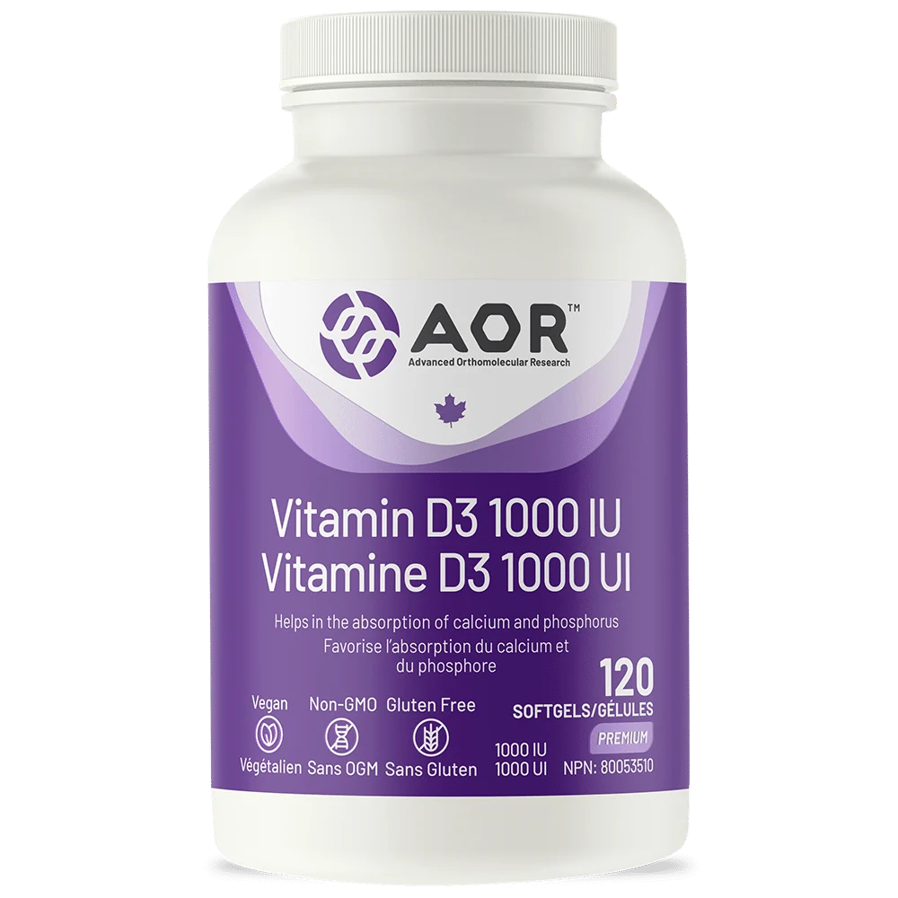 Vitamin D3 1000IU (capsules)