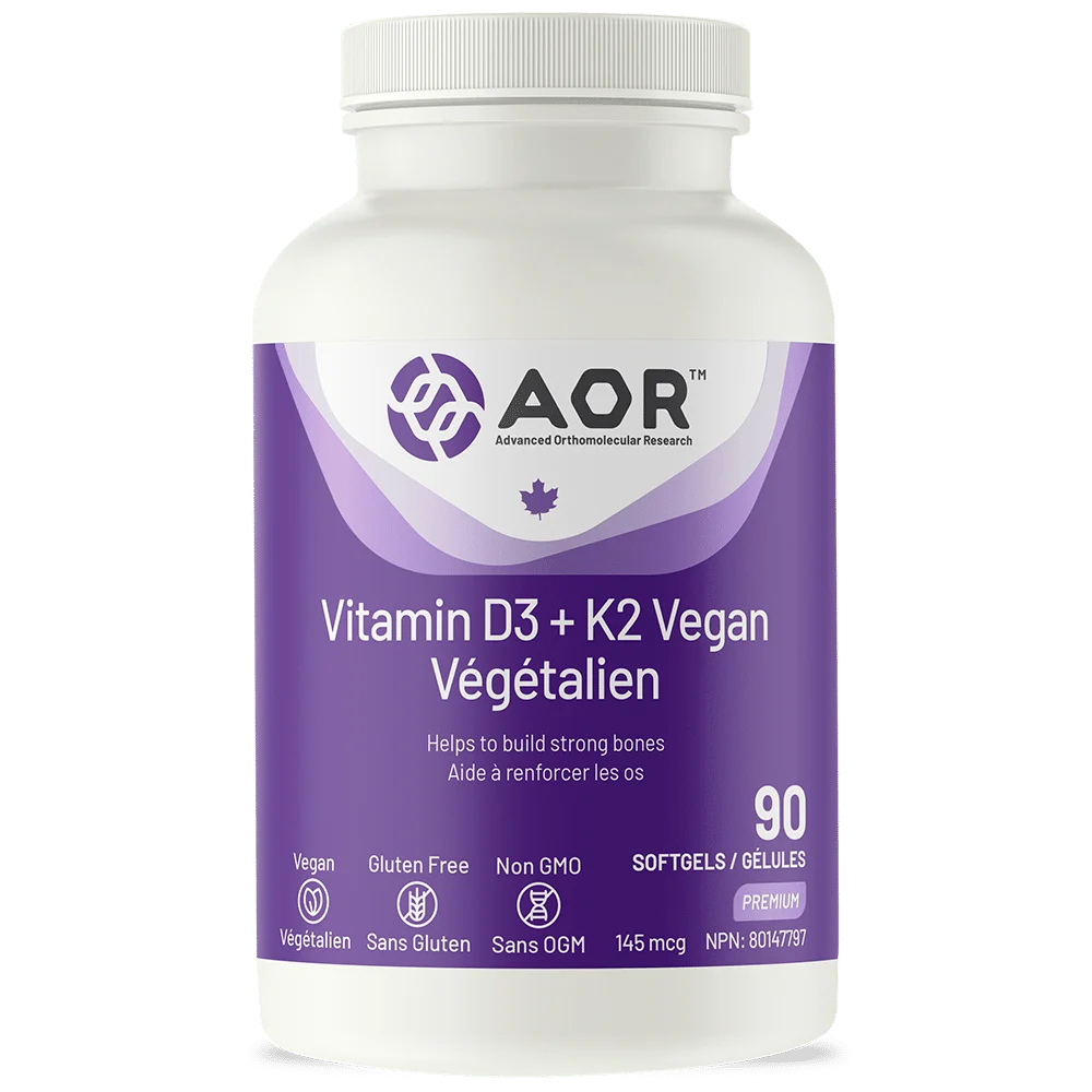 VITAMINE D3 + K2 Végétalien