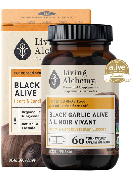Live black garlic