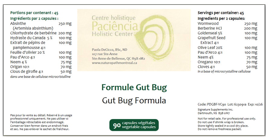 Gut Bug Formula