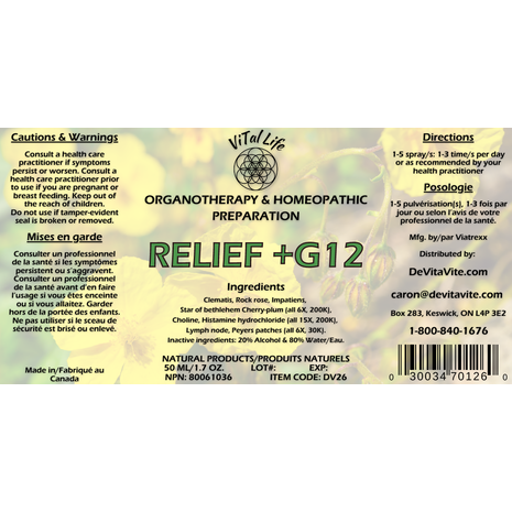 Relief +G12