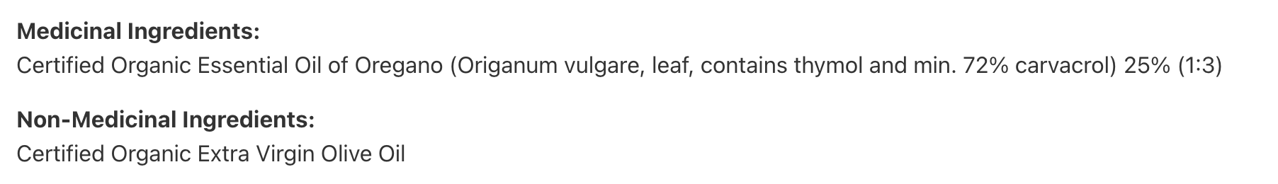 Oregano/Origan 1:3
