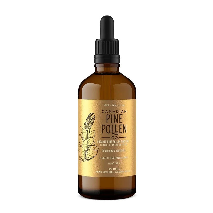 Organic Pine Pollen Tincture - Dual Extract