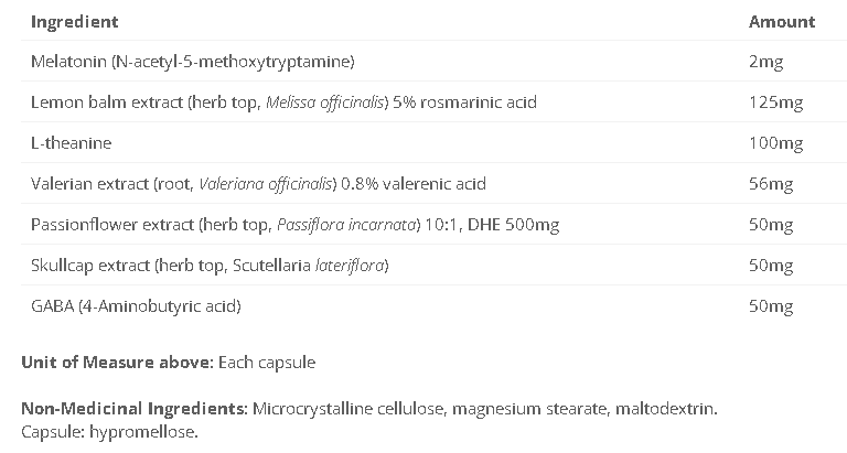 Sleep Matrix Melatonin - Cyto-Matrix - Unytii Supplements